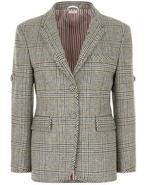 Thom Browne Hunting Tweed Armband Sportcoat - Grijs