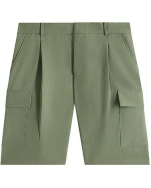 Drole de Monsieur Wollshorts mit großen seitentaschen - Grün