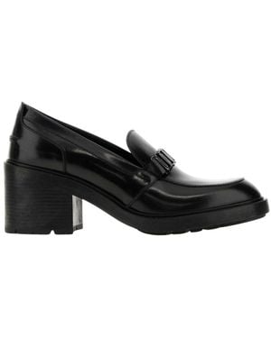 Ferragamo Court Shoes - Black