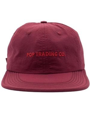 Pop Trading Co. Flexfoam Sixpanel Hat - Rot