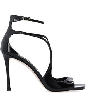 Jimmy Choo Azia Hoge Sandalen - Zwart