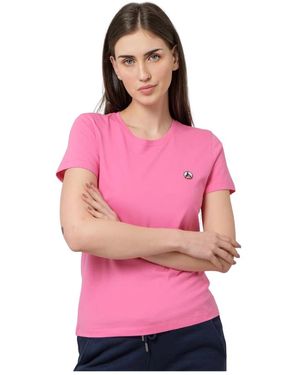 J.O.T.T Tops ,Roze ,Katoen T-Shirt Rosas