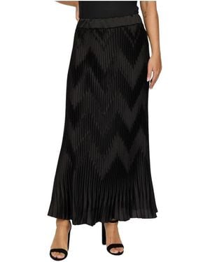 2-Biz Maxi Skirts - Negro