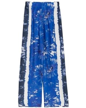 Ermanno Scervino Wide Trousers - Blue