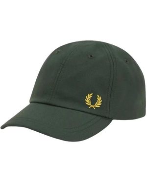 Fred Perry Accessoires ,Groen ,Katoen Klassieke Oxford Cap
