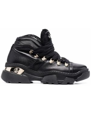 Baldinini Lace-Up Boots - Black