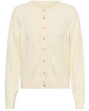 Part Two Truien & Vesten ,Katoen Elmie Pw Cardigan - Naturel