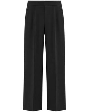 Clips Wide Trousers - Noir