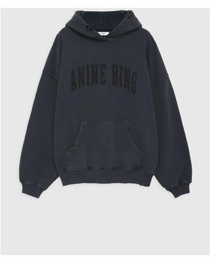 Anine Bing Hoodies - Blue
