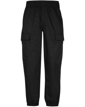 BBCICECREAM Baumwoll-Cargo-Hose - Schwarz