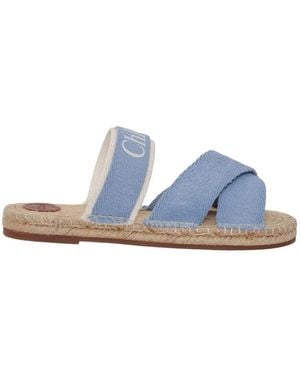 Chloé Sliders - Blue