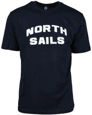 North Sails Tshirt - Blauw