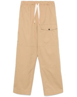 Dries Van Noten Straight Trousers - Natural