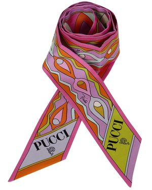 PUCCI Accessoires ,Veelkleurig ,Winter Scarves - Groen