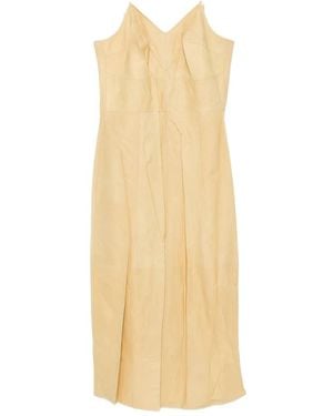 Calvin Klein Midi Dresses - Natural