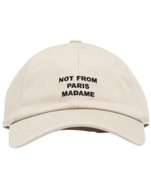 Drole de Monsieur Cappellino da baseball in cotone tinta unita - Neutro