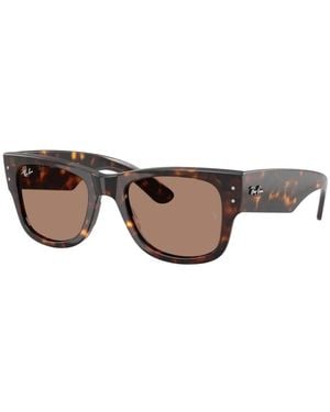 Ray-Ban Bold Wayfarer Zonnebril - Bruin