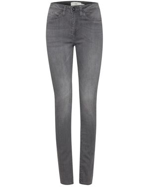 Ichi Iherin Izaro Skinny Jeans - Grijs