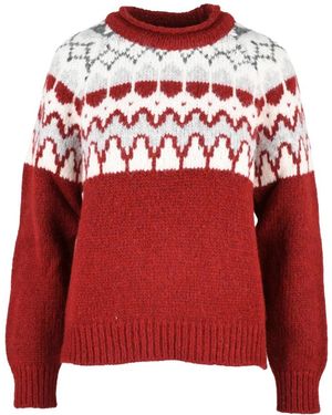 Eleventy Maglione Girocollo - Rot