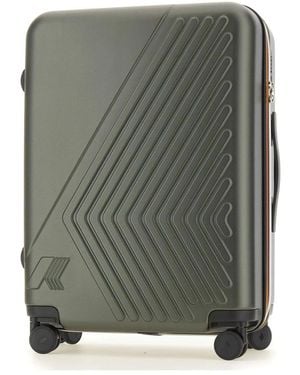 K-Way Large Suitcases - Green