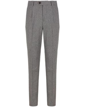 Brunello Cucinelli Slim-Fit Trousers - Grey