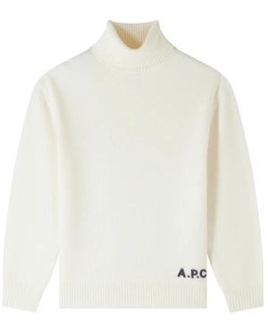 A.P.C. Turtlenecks - Bianco