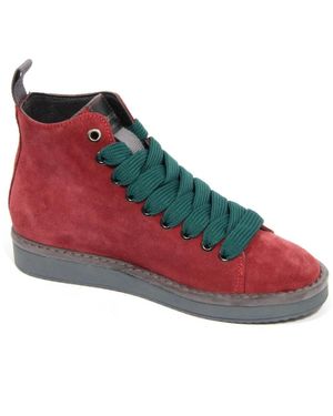 Pànchic Suede Mid Cut Schuhe - Rot