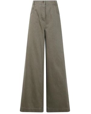 Max Mara Wide Jeans - Gris