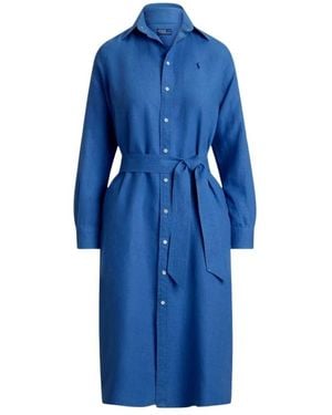 Ralph Lauren Shirt Dresses - Blue