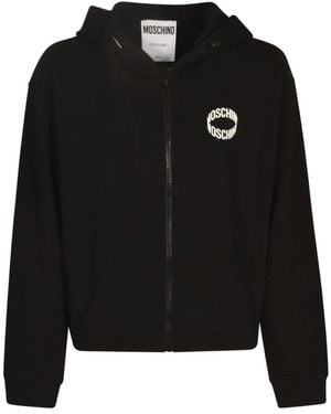 Moschino Zip-Throughs - Black