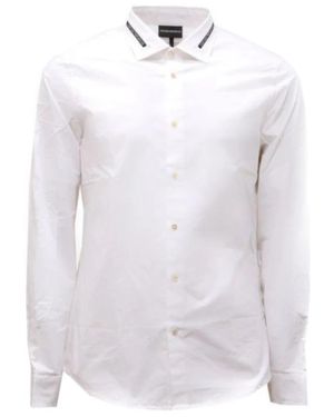 Emporio Armani Casual Shirts - Bianco