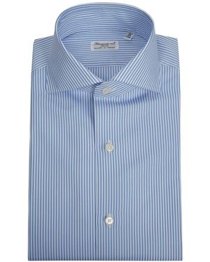 Finamore 1925 Formal Shirts - Blue