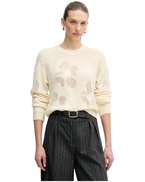 Benetton Round-Neck Knitwear - Neutro