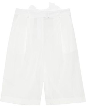 Patrizia Pepe Casual Shorts - Blanco