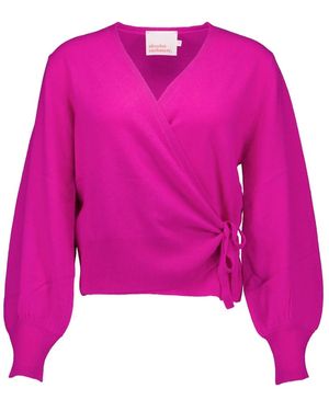ABSOLUT CASHMERE V-Neck Knitwear - Rosa