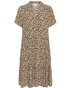 Saint Tropez Shirt Dresses - Neutro