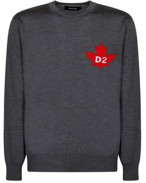 DSquared² Sweatshirts - Gray