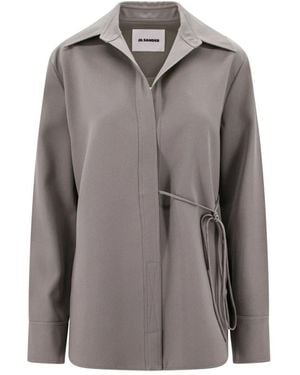Jil Sander Light Jackets - Grey