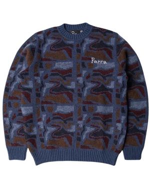 by Parra Round-Neck Strickwaren - Blau