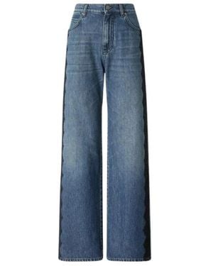 Pinko Wanda Wide Leg - Blauw