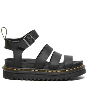 Dr. Martens Flat Sandals - Black