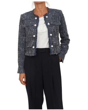 Liu Jo Tweed Jackets - Blue