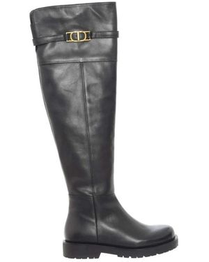 Twinset High Boots - Black