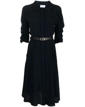 Ferragamo Midi Dresses - Negro