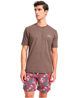 Peninsula Puglia Katoenen T-Shirt - Rood