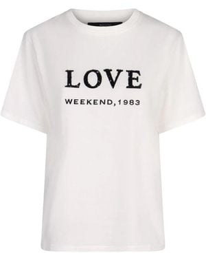 Weekend by Maxmara T-Shirts - White