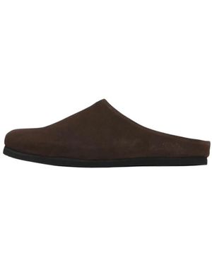 Les Deux Wilmott Suede Sandal - Braun