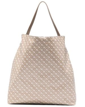 Gherardini Tote Bags - Natural