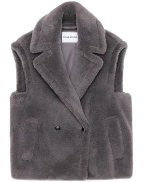 Stand Studio Vests - Gray