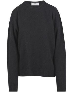 SOLOTRE Round-Neck Knitwear - Nero